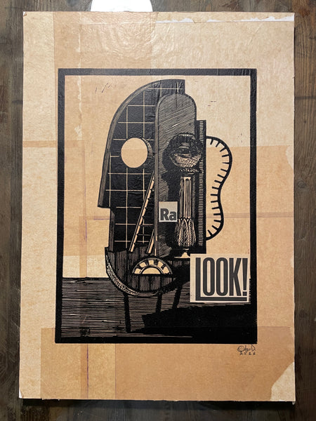 Look at The Room (monotype)